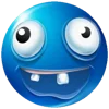 Эмодзи Blue faces