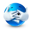 Эмодзи Blue Emoji