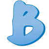 Эмодзи Blue font