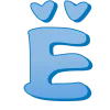 Эмодзи Blue font