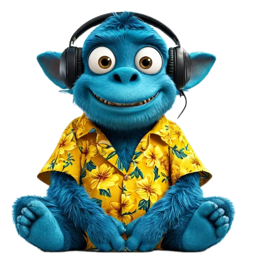 Стикер Bluekaka