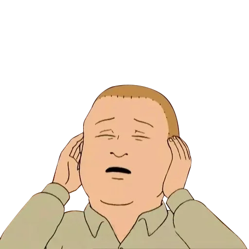 Стикер Bobby Hill