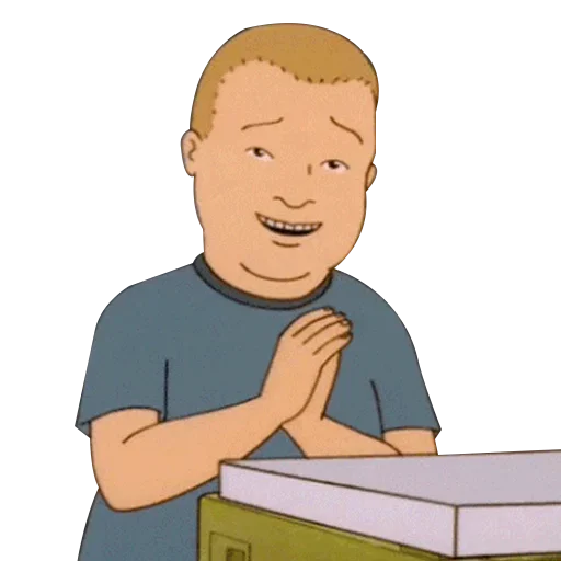 Стикер Bobby Hill
