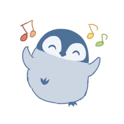 Стикер Bobo the Baby penguin by Lynol