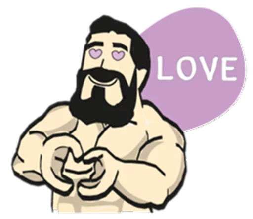 Стикер Bodybuilder