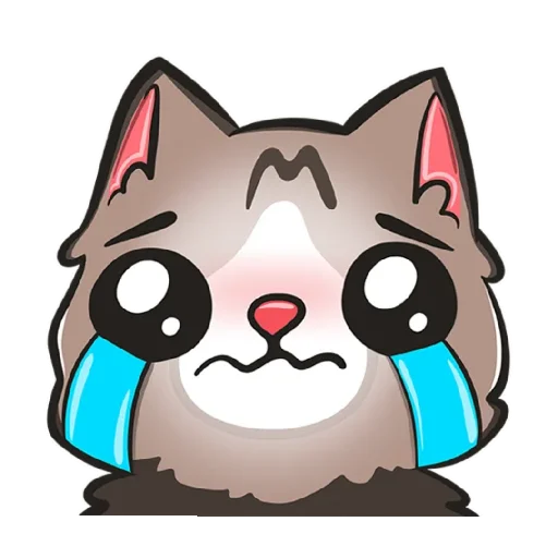 Стикер Мемы с котиком
