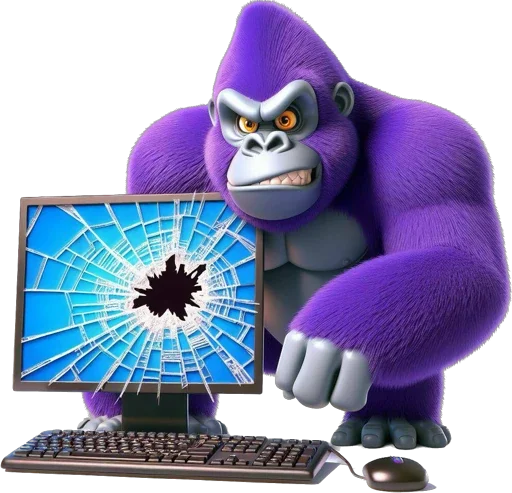 Стикер BonziKill exe компьютерный вирус