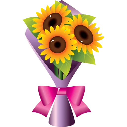 Стикер Guldasta Flowers