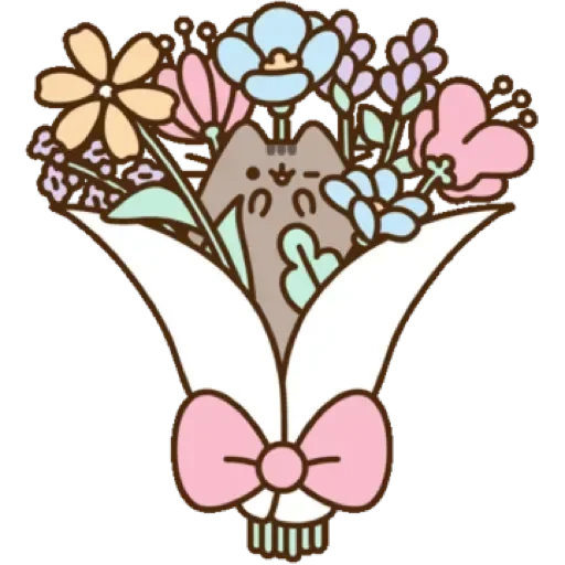 Стикер Guldasta Flowers