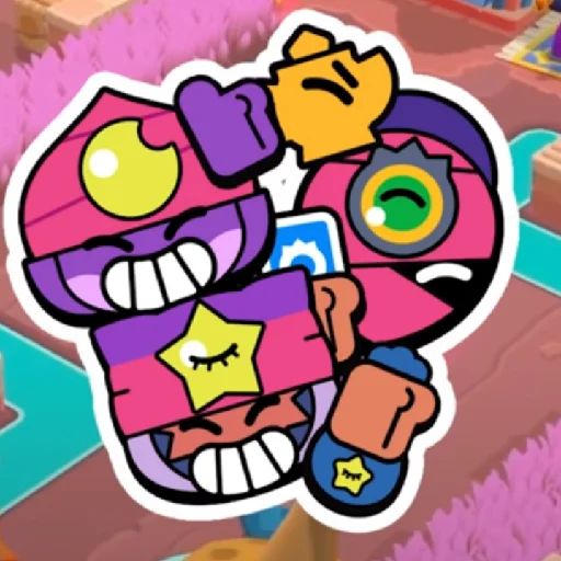 Стикер бравл стикерс