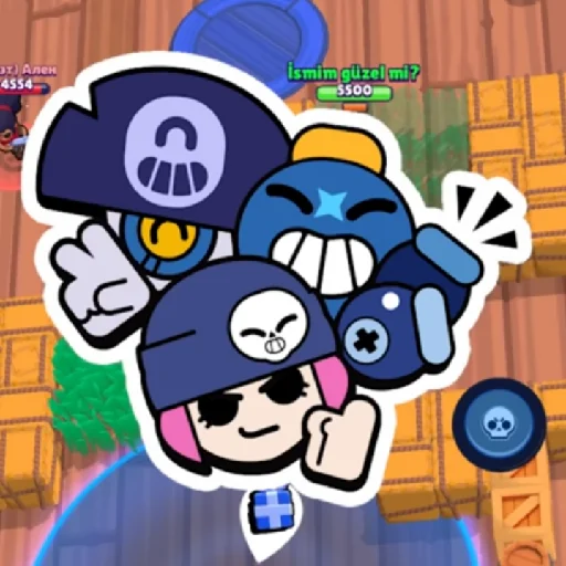 Стикер бравл стикерс