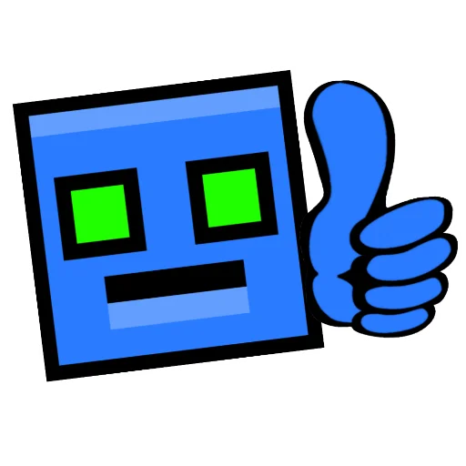 Стикер Geometry Dash