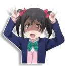 Стикер Nico love live