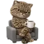 Эмодзи Brown cat