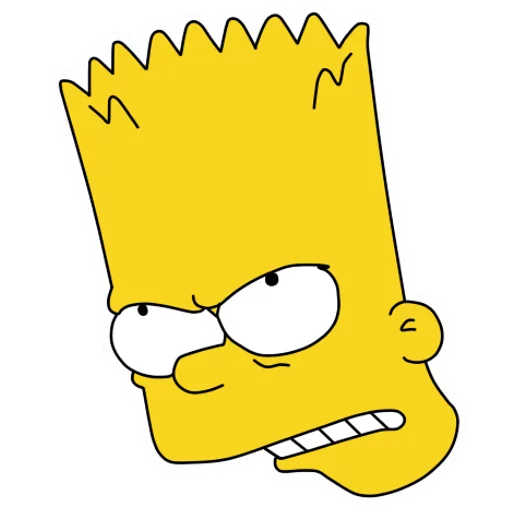 Стикер Bart