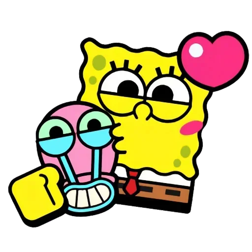 Стикер Губка Боб БС