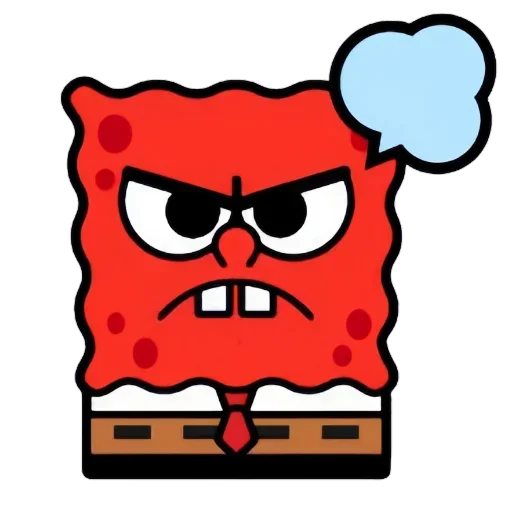 Стикер Губка Боб БС