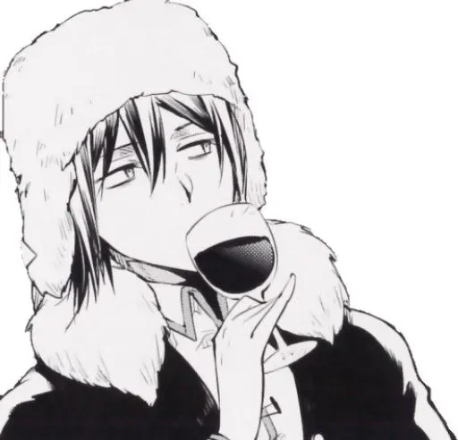 Стикер bungo stray dogs