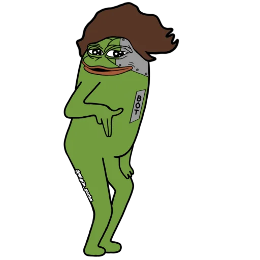 Стикер Bugado Pepe - 1K 🐸
