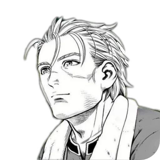 Стикер Berserk and Vinland saga