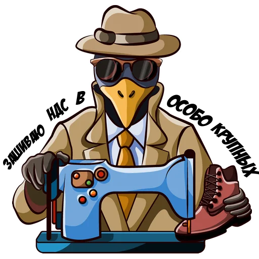 Стикер Ворон