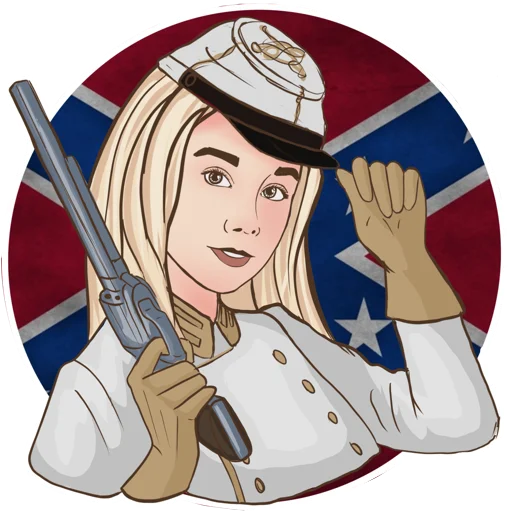 Стикер CSA Girl
