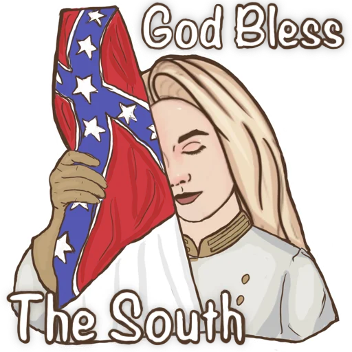 Стикер CSA Girl