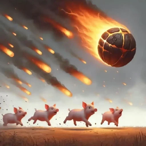 Стикер Свиньи