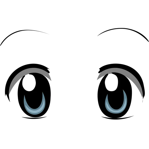 Стикер Cartoon Eyes