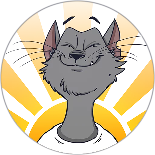 Стикер Cat Stepan