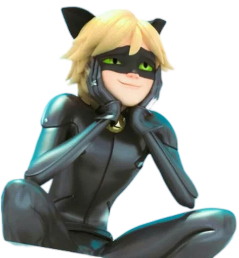 Стикер Cat Noir - Miraculous :