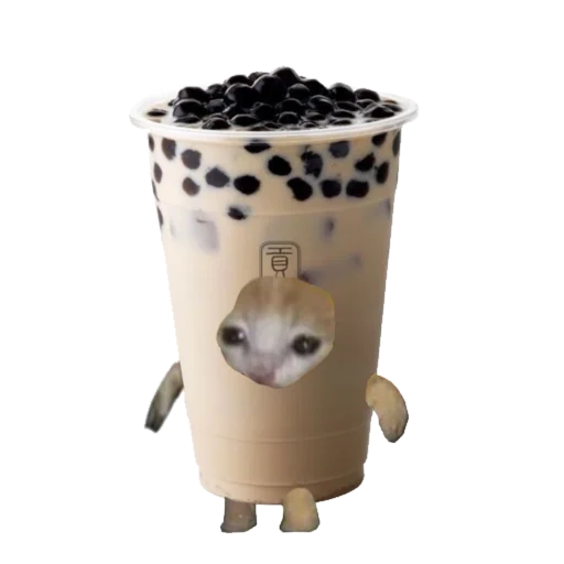 Стикер Типо коты еда