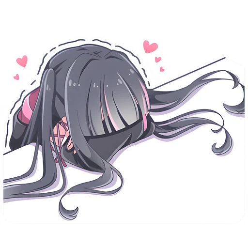 Стикер Худи кошка