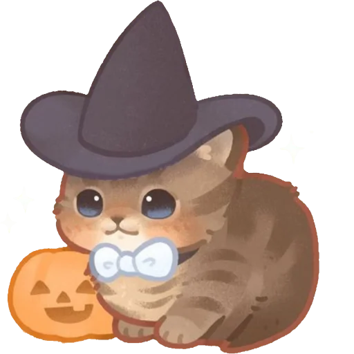 Стикер Милые котики 🐱