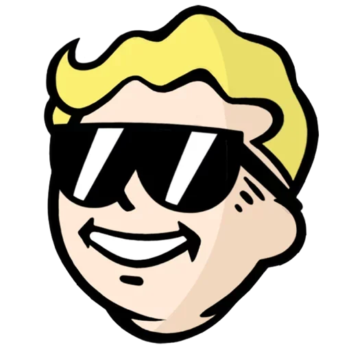 Стикер Fallout Vault Boy