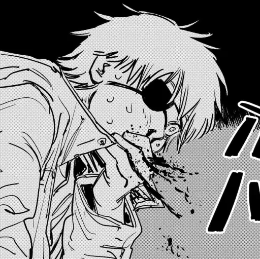 Стикер Chainsaw Man - Человек Бензопила