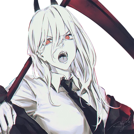 Стикер Chainsaw Man • Arts •