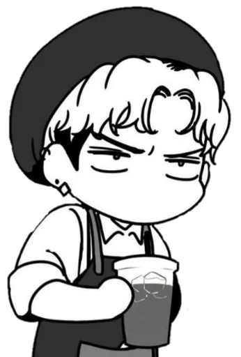 Стикер Чан У❤️