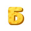 Эмодзи Cheese Font
