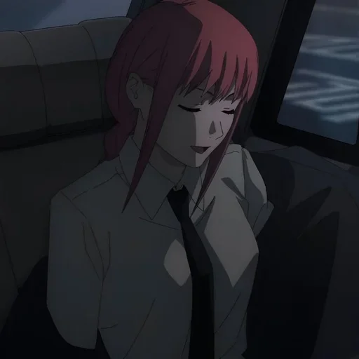 Стикер Человек бензопила