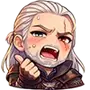 Эмодзи Chibi anime The Witcher