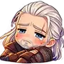 Эмодзи Chibi anime The Witcher