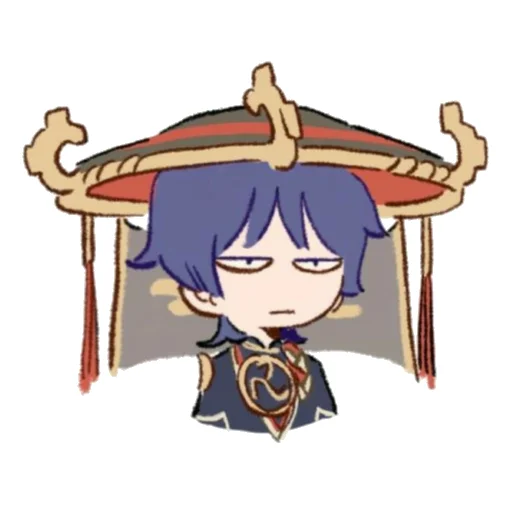 Стикер Chibi Scaramouche