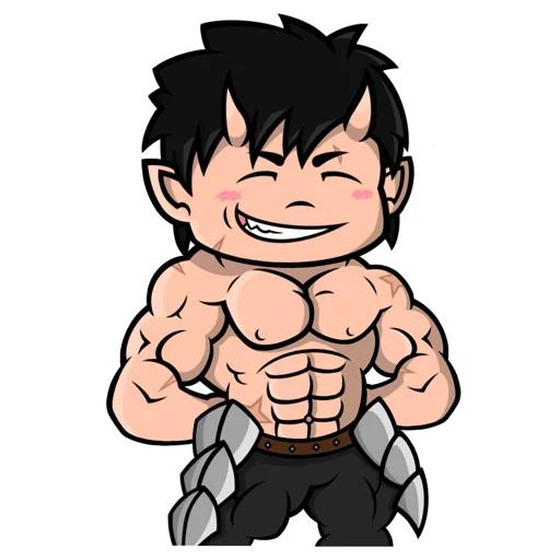 Стикер Chibi Demon for