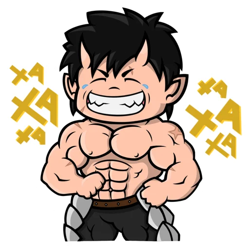 Стикер Chibi Demon for