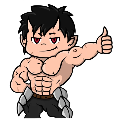 Стикер Chibi Demon for