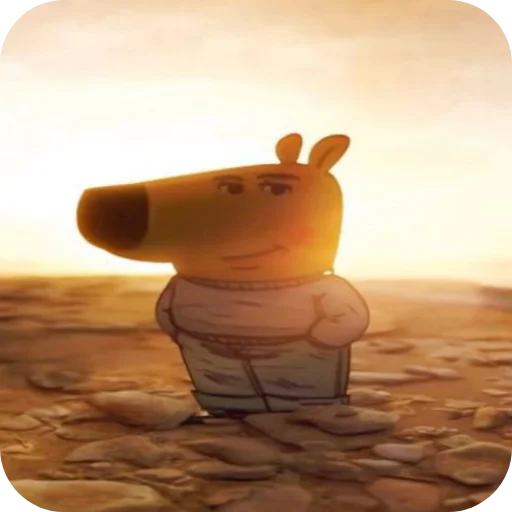 Стикер chill guy