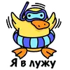 Стикер Утка Чиппи