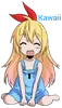 Стикер Chitoge (Nisekoi)