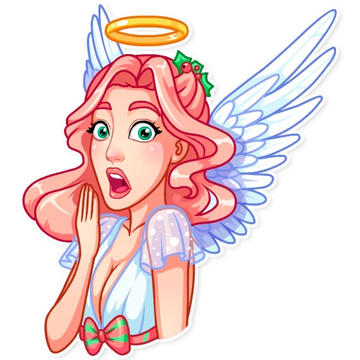 Стикер Christmas Angel